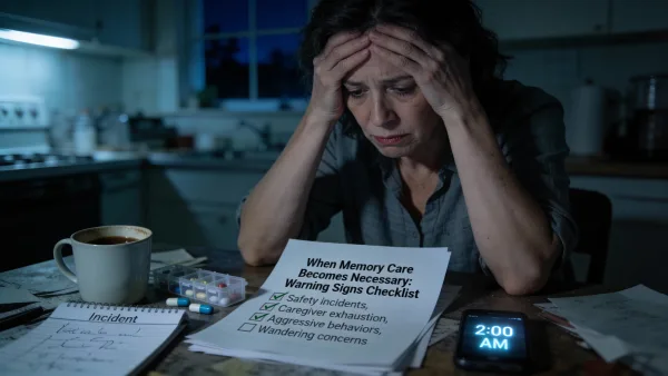 10 Signs Your Parent Needs Memory Care Now