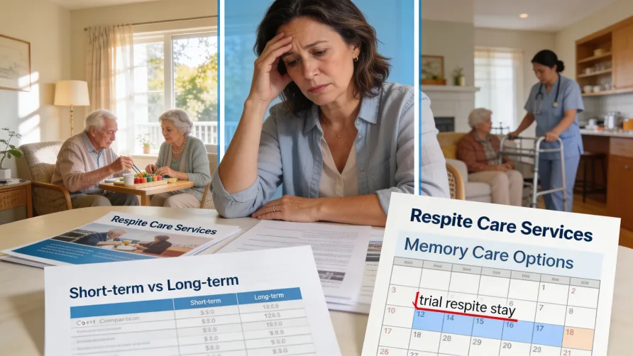 Respite Care vs Memory Care: Short-Term Options