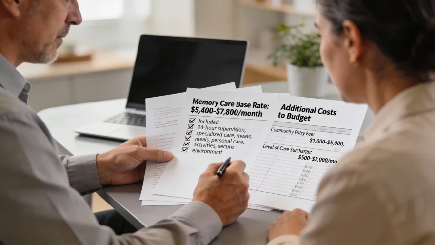 Memory Care Costs: What's Included and What's Not