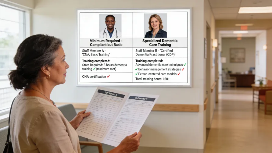 Memory Care Staff Training: What to Look For