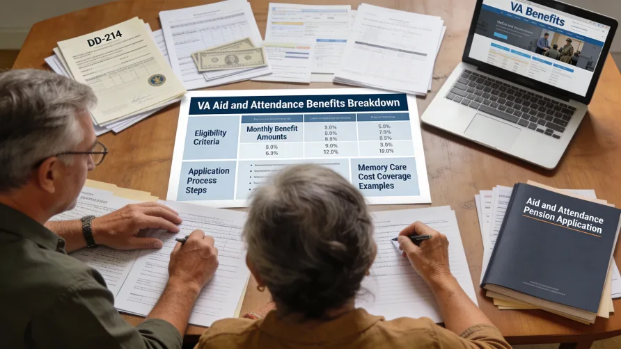 VA Benefits for Memory Care: Aid and Attendance Guide