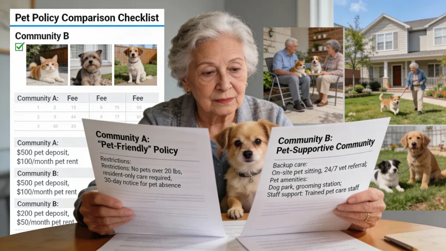 Bringing Your Pet to Senior Living: What's Really Possible
