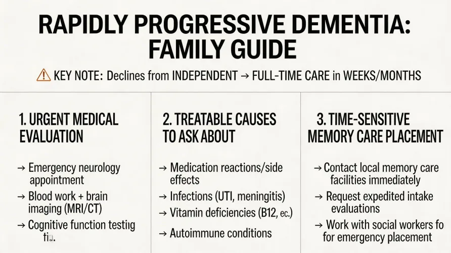 Rapidly Progressive Dementia and Memory Care: What Families Should Know