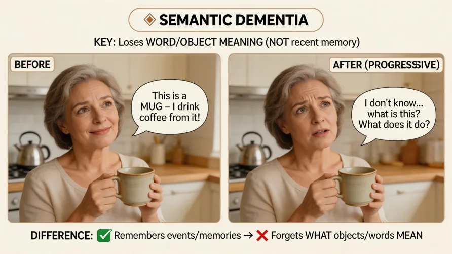 Semantic Dementia and Memory Care: Understanding Progressive Language Loss