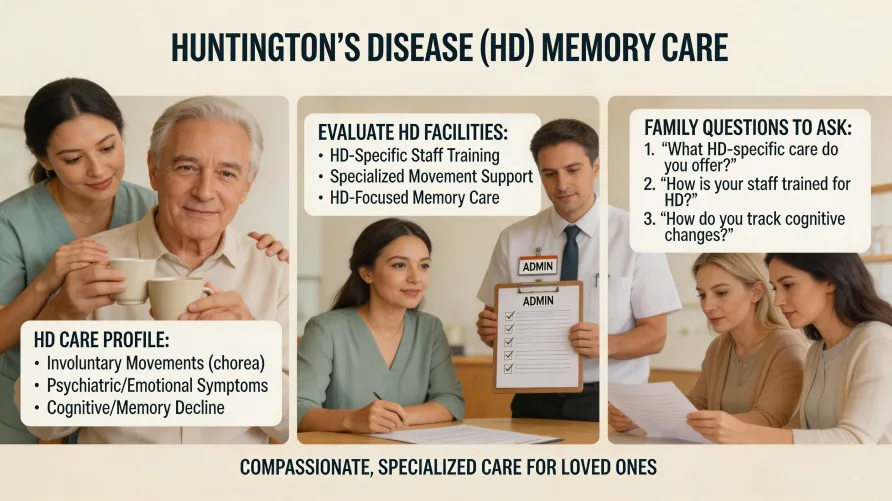 Huntington's Disease and Memory Care: What Families Should Expect