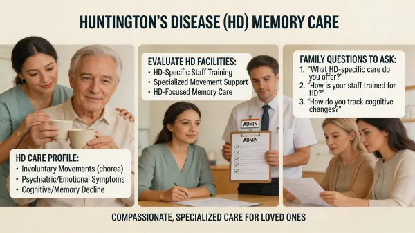 Huntington's Disease and Memory Care: What Families Should Expect