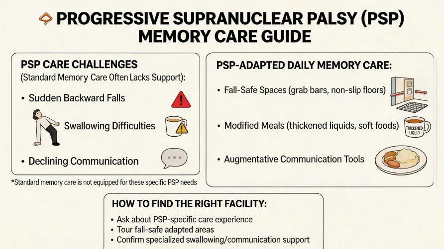 Progressive Supranuclear Palsy and Memory Care: A Guide for Families