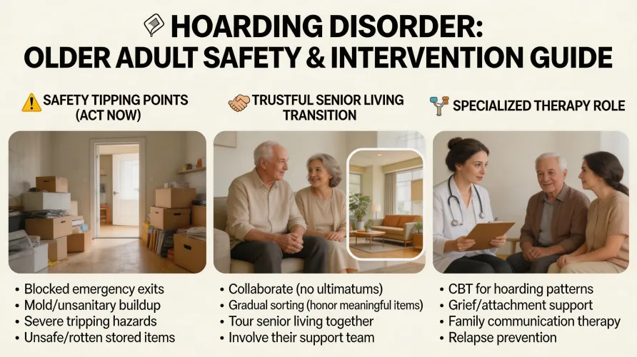 Hoarding Disorder and Senior Living: When Unsafe Living Conditions Require Intervention