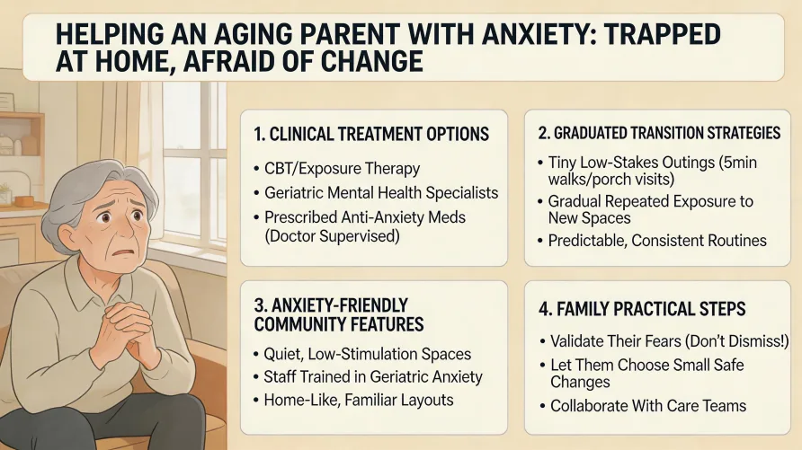 Severe Generalized Anxiety and Senior Living: When Fear Keeps Your Parent Housebound