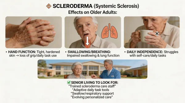 Scleroderma and Senior Living: When Systemic Sclerosis Limits Daily Independence