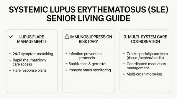 Systemic Lupus and Senior Living: When Organ Damage Requires Daily Care Support