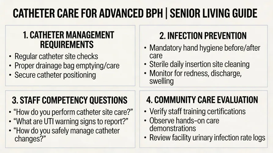 BPH and Senior Living: When Catheter Dependence Requires Daily Medical Assistance