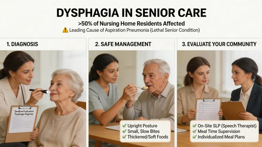 Severe Dysphagia and Senior Living: When Swallowing Problems Require Specialized Meal Support