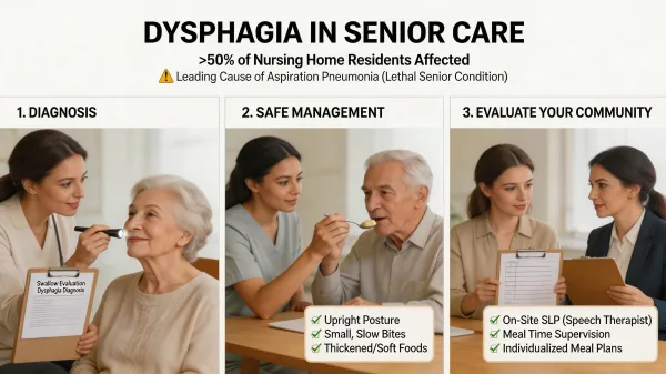 Severe Dysphagia and Senior Living: When Swallowing Problems Require Specialized Meal Support