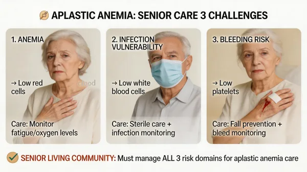 Aplastic Anemia and Senior Living: When Severe Blood Disorders Require Structured Care