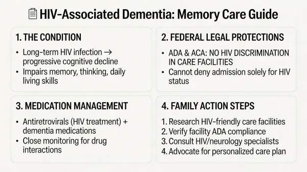 HIV-Associated Dementia and Memory Care: What Families and Caregivers Should Know