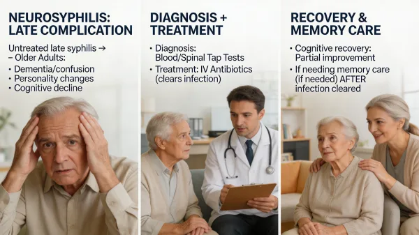 Neurosyphilis and Memory Care: When an Infection Leads to Cognitive Decline