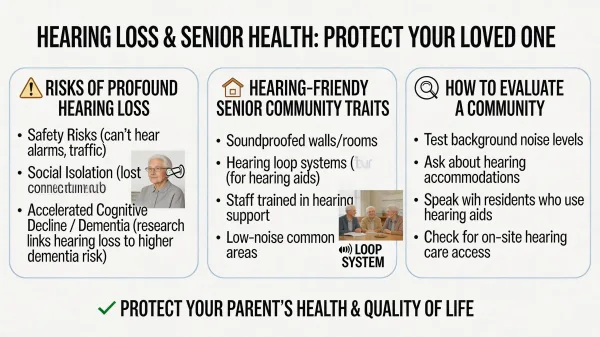 Profound Hearing Loss and Senior Living: When Isolation and Safety Risks Require a Move