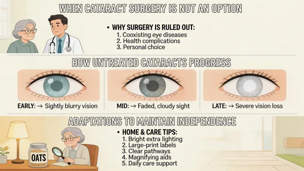 Cataracts and Senior Living: When Inoperable Vision Loss Limits Independence