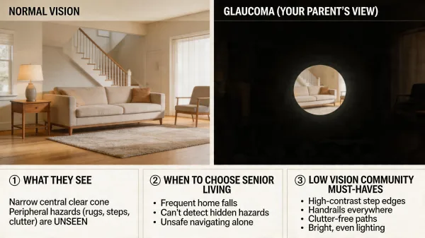 Glaucoma and Senior Living: When Advanced Vision Loss Requires Daily Support