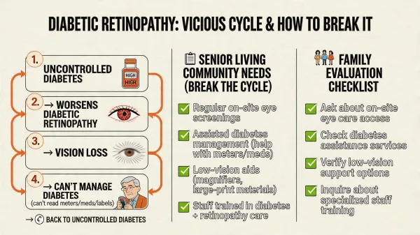 Diabetic Retinopathy and Senior Living: When Diabetes Takes Your Parent's Vision