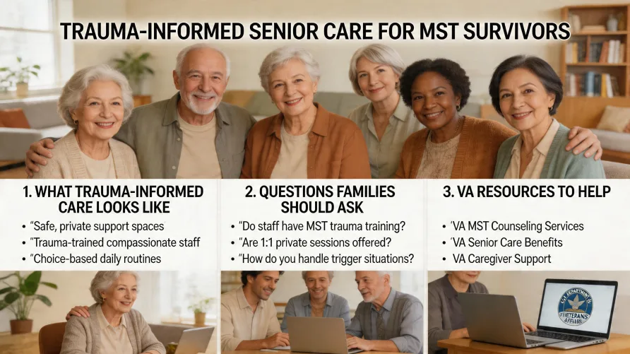 Military Sexual Trauma and Senior Living: A Survivor's Guide