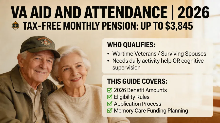 VA Aid and Attendance for Memory Care: 2026 Guide