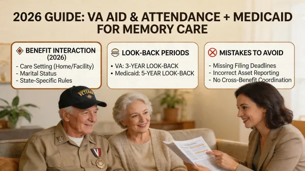 VA Benefits and Medicaid for Memory Care: What Works
