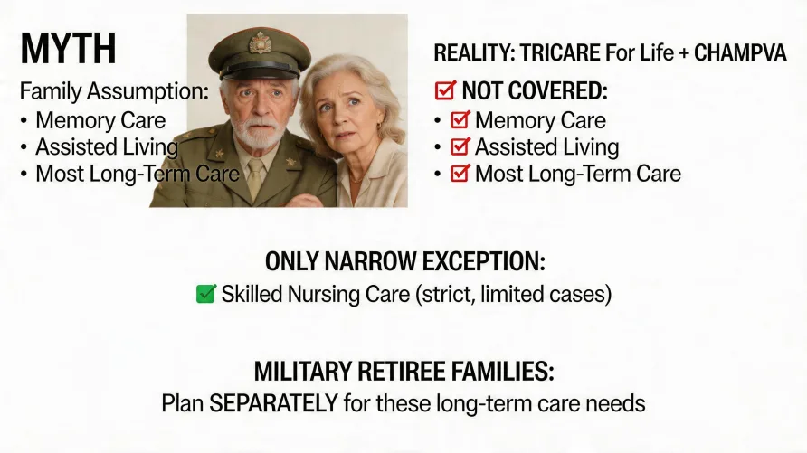 TRICARE, CHAMPVA, and Long-Term Care: What They Cover