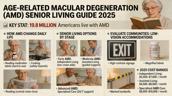Macular Degeneration and Senior Living: When Vision Loss Makes Living Alone Unsafe