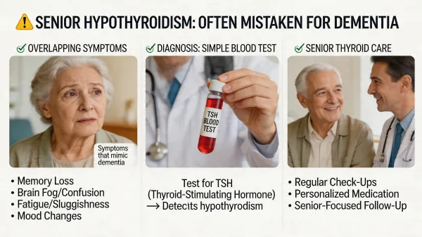 Hypothyroidism and Senior Living: When Severe Thyroid Problems Affect Daily Function