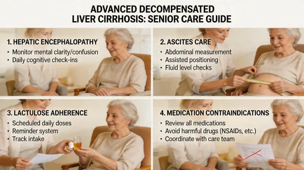 Liver Cirrhosis and Senior Living: When Decompensated Liver Disease Requires Daily Care