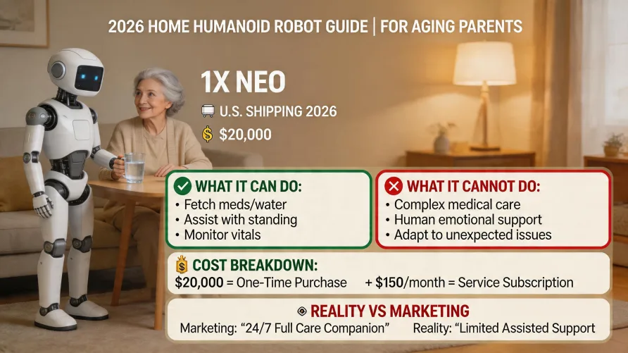 Humanoid Robots and Aging in Place: 2026 Guide