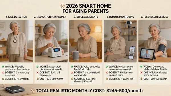 Smart Home Tech for Aging Parents: 2026 Guide