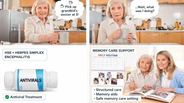 Herpes Encephalitis and Memory Care: When a Viral Infection Causes Lasting Cognitive Damage