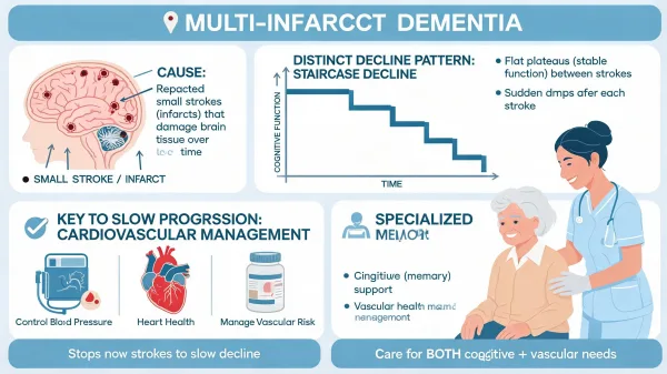 Multi-Infarct Dementia and Memory Care: When Multiple Small Strokes Lead to Cognitive Decline