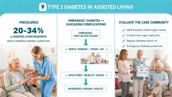 Type 2 Diabetes and Senior Living: Managing Complications in an Assisted Community