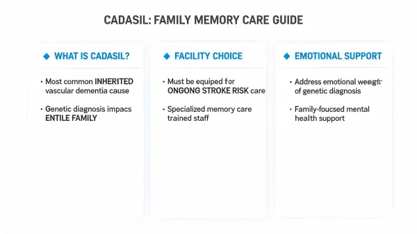 CADASIL and Memory Care: Understanding This Inherited Vascular Dementia